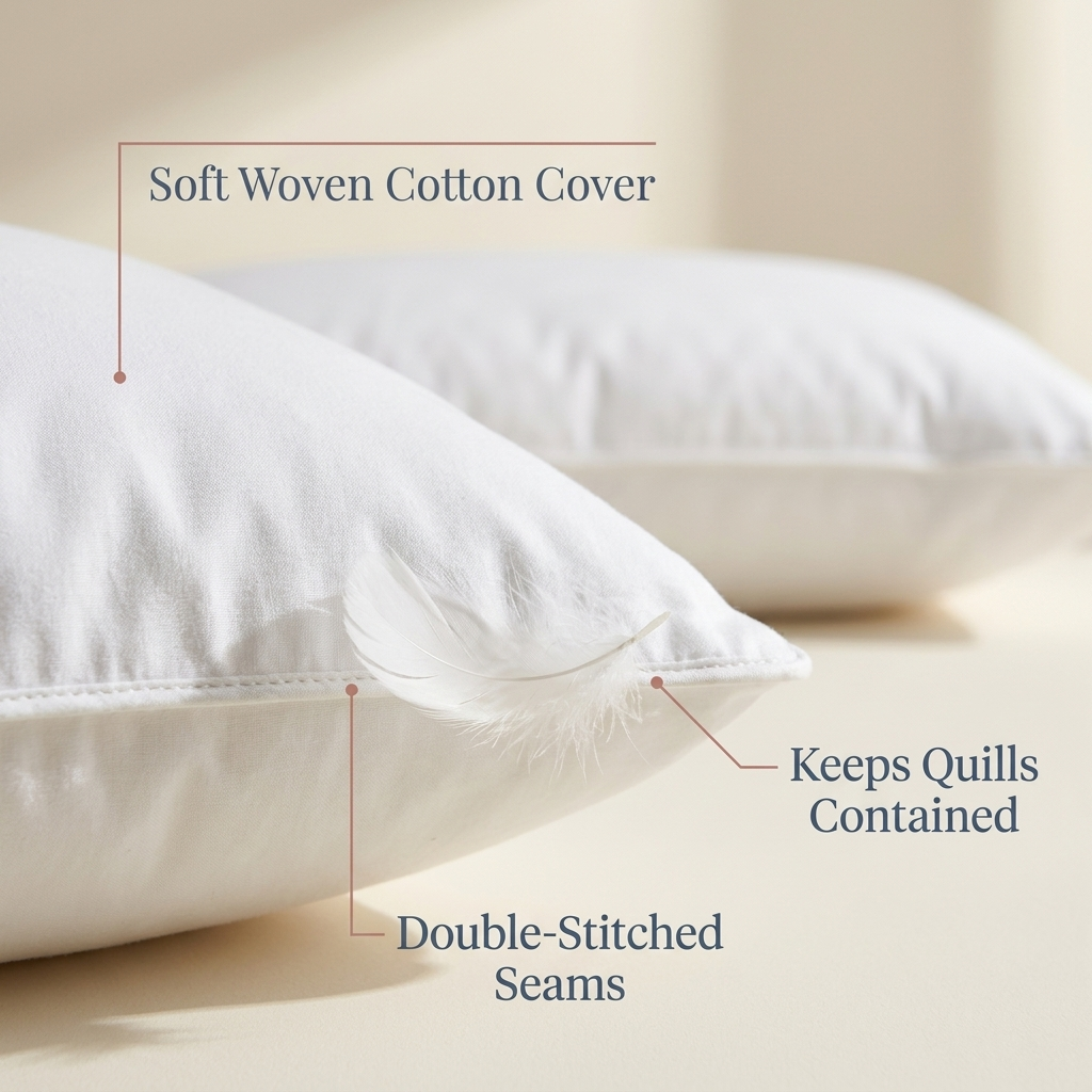 Feather Pillow — Classic Firm Support
